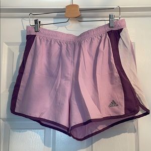 Adidas running shorts with undies Large